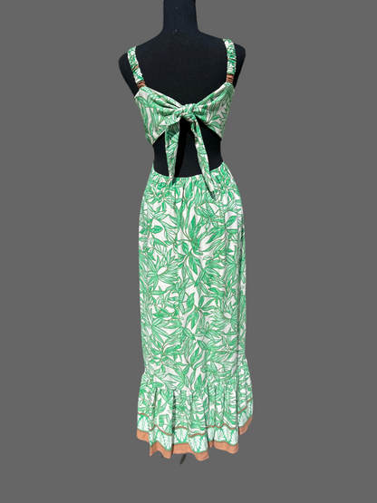 SOLD! Cut Out Summer Dress- One Size fits most